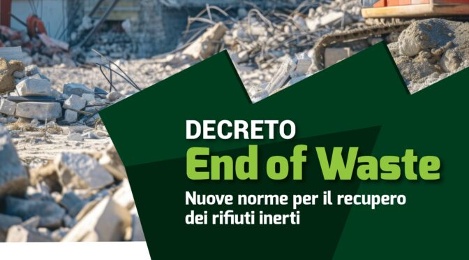 Convegno End of Waste – Olbia (SS)  3 Dicembre 2024, dalle 9,15  alle 13,00